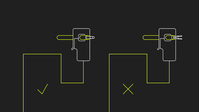 Correct usage of a non-invasive current transformer