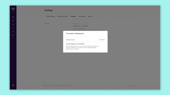 WisGate new firmware flashing process