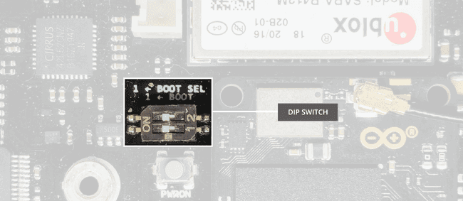 Portenta Max Carrier DIP switches